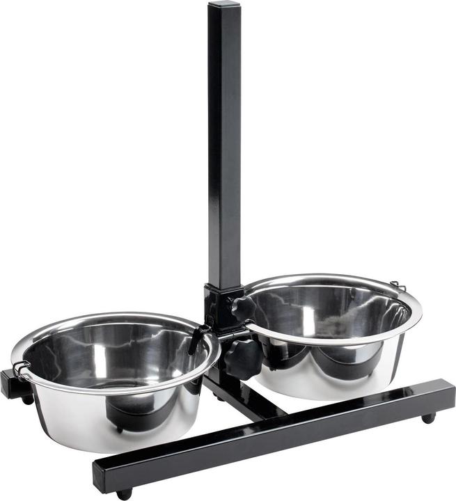Produktbild Hunter Hundebar Basic mit 2 Edelstahlnäpfen (2.70 l)