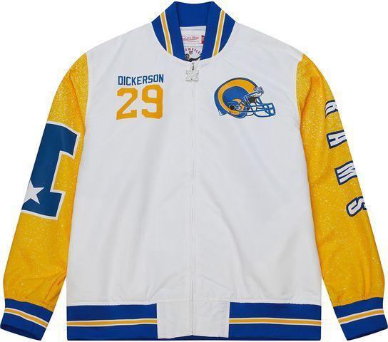 Mitchell & Ness Trainingsjacke Los Angeles Rams NFL Player Burst Warm Up Eric Dickerson (XL)