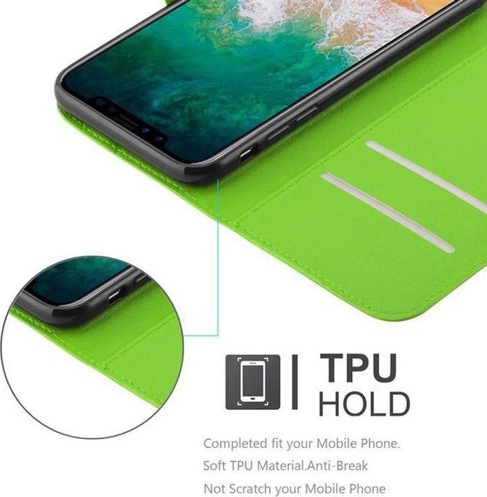 Produktbild Cadorabo Book mit Standfunktion Cover (Apple iPhone X)