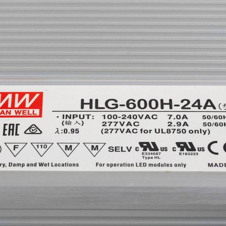 Actual product image MeanWell LED Driver LED Transformer