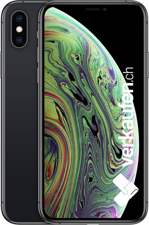Produktbild verkaufen.ch iPhone XS (64 GB, Space Grey, 5.80", 12 Mpx, SIM + eSIM, B / Sehr gut)