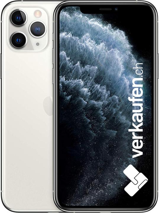 Produktbild verkaufen.ch iPhone 11 Pro (64 GB, Silver, 5.80", 12 Mpx, SIM + eSIM, A / Wie neu)