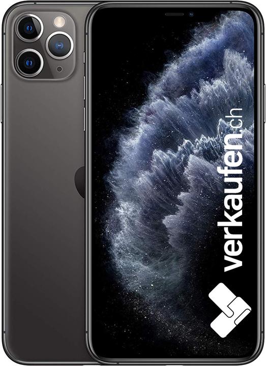 Image du produit verkaufen.ch iPhone 11 Pro Max (64 Go, Space grey, 6.50", 12 Mpx, SIM + eSIM, A / Comme neuf)