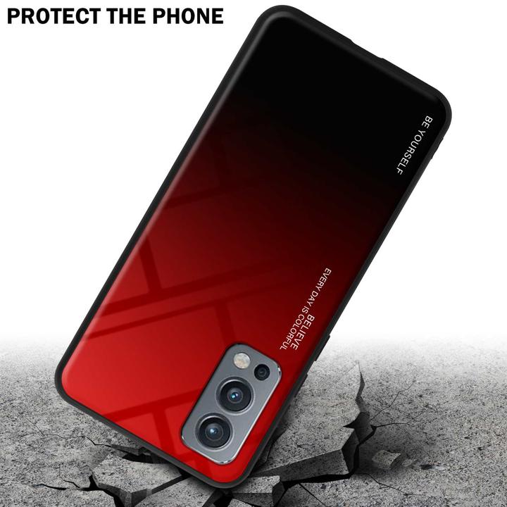 Image du produit Cadorabo TPU 2 couleurs Housse en verre (OnePlus Nord 2 5G)