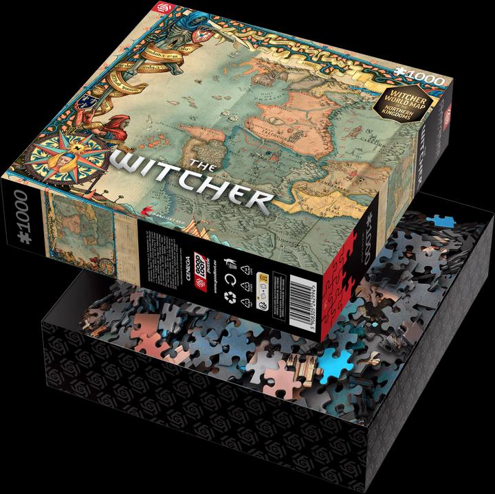 Immagine prodotto Good Loot Mappa di The Witcher: Regno del Nord - Puzzle (1000 pezzi)