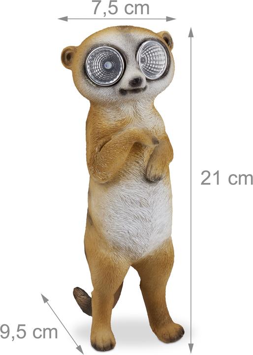 Produktbild Relaxdays Gartenfigur Erdmännchen