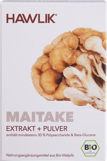 Hawlik Maitake Extrakt + Pulver Kapsel (60 Stück, Kapseln, 57 g)