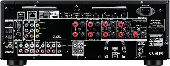 Produktbild Onkyo Tx-Nr747 (7.2 Kanal, AM, FM)