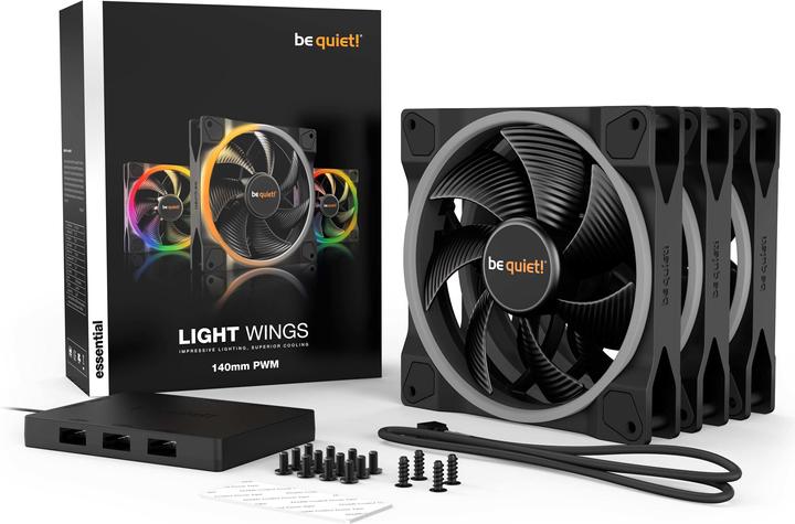 Productafbeelding be quiet! Light Wings (140 mm, 3 x)