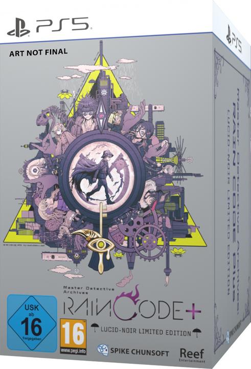 Image du produit Spike Chunsoft Master Detective Archives : RAIN CODE Plus - Lucid-Noir Édition limitée (PS5)