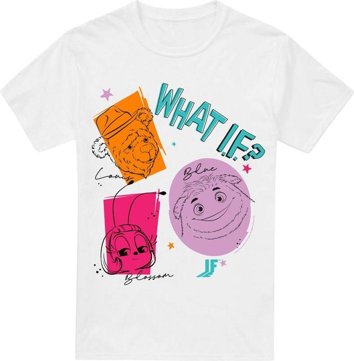 Actual product image IF Mens What Outline T-Shirt (M)