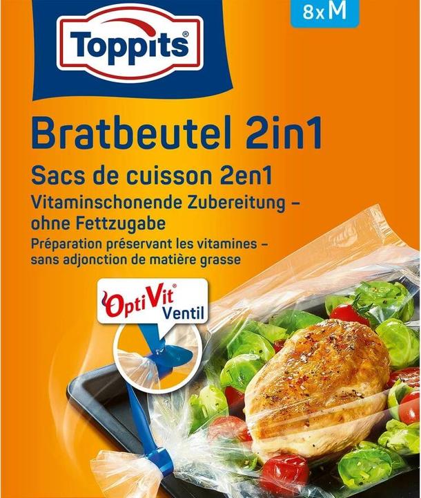 Productafbeelding Toppits Koekenzak 2in2 (8 x)