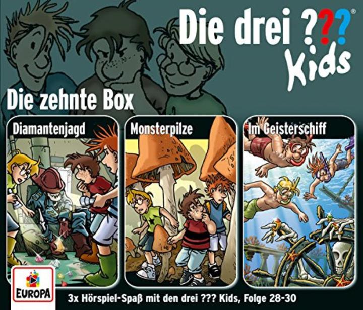 Trois points d'interrogation-Kids 3er Box.10,3CD (Ulf, Blanck, Allemand)