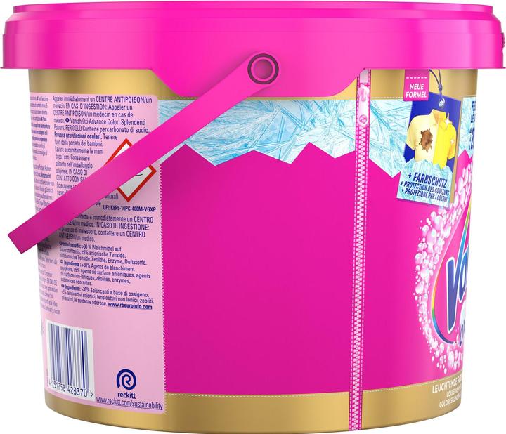 Actual product image Vanish Oxi Advance Gold (75 Washing cycles, Powder)