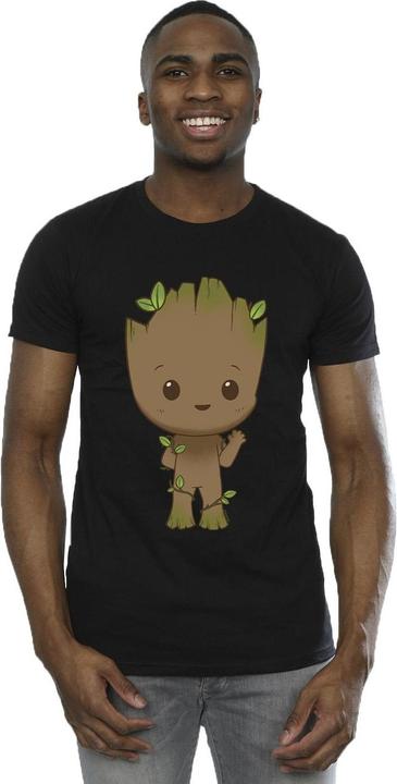 Image du produit - T-shirt AM GROOT CHIBI WAVE POSE - Homme (3XL)