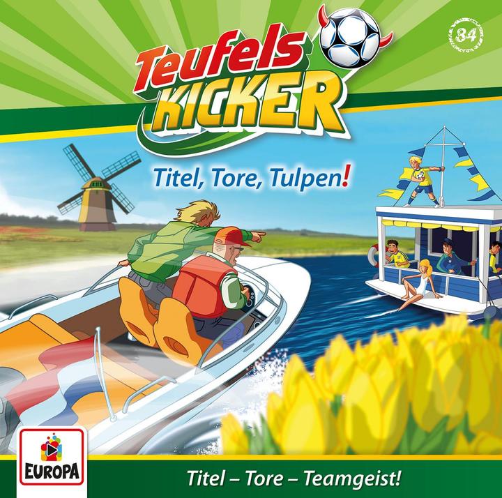 Actual product image Die Teufelskicker 84 - Titles, goals, tulips!