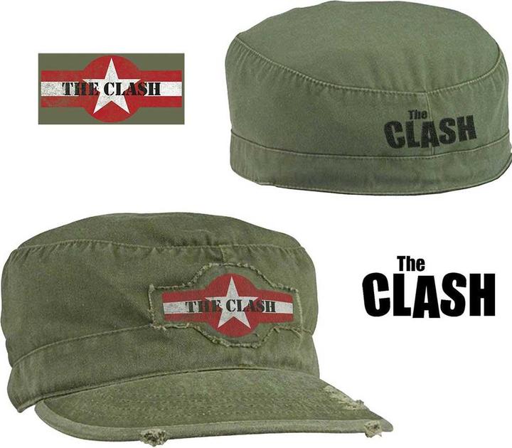Produktbild The Clash Clash Star Logo M GRN Military Cap:M-L (M, L)