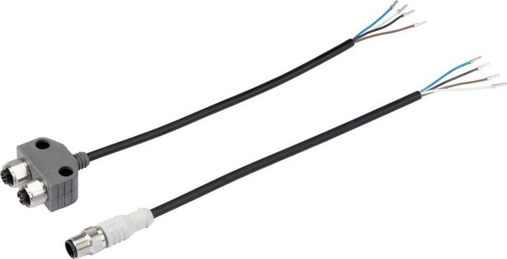 Produktbild Bürkert Rundstecker M12 Buchse, 8-polig konfektioniertes Kabel 2 m