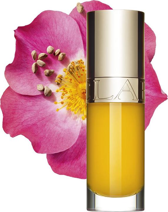 Actual product image Clarins Lip Comfort Oil Power of Colours 21 Joyful Yellow 7ml (21)