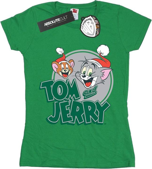 Tom & Jerry Christmas Greetings TShirt (S)