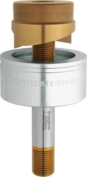 Actual product image Greenlee ISO50 slug splitter HD hole punch,50mm