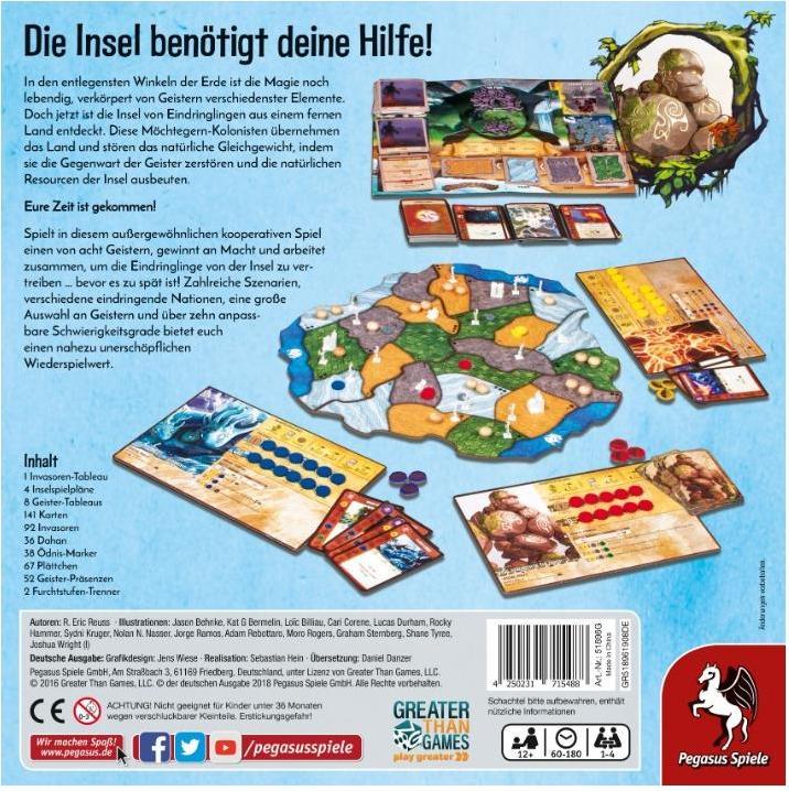 Produktbild Pegasus Spirit Island (Deutsch)