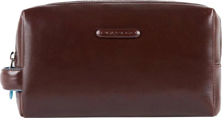 Immagine prodotto Piquadro Toilettenbeutel - Leder - Blaues Quadrat - braun