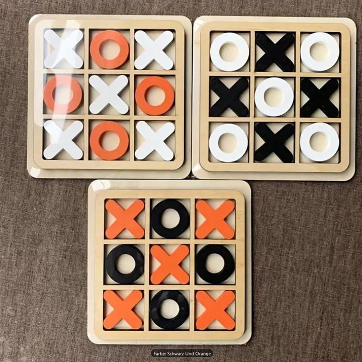 Produktbild Champ Tic Tac Toe-Brettspiel aus Holz
