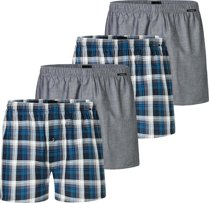 Schiesser Boxershorts (6, L, 4er Pack)
