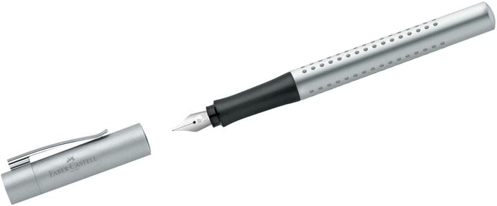 Produktbild Faber-Castell FABER-CA. Füller Grip 2011 EF 140992 silber (Silber, 1 x)