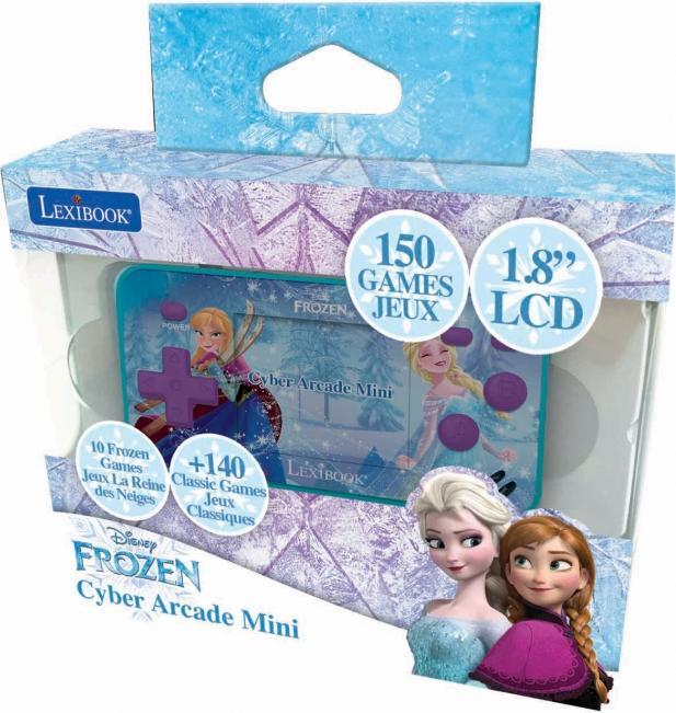 Actual product image Lexibook Handheld Frozen console Cyber Arcade® Pocket - screen 1.8" 150 games (JL1895FZ)
