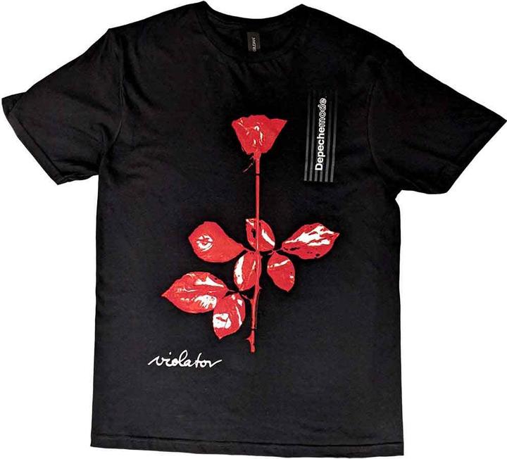 Universal Textiles Depeche Mode Violator Band Logo T Shirt Official Unisex Black Size XL (XL)