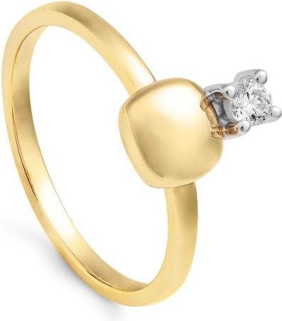Image du produit Breuning BAGUE - BRILLE. 0,10 ct. H/si (62, Or 585/14 K)