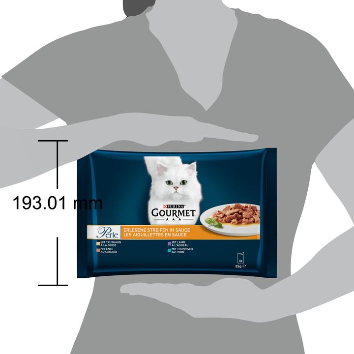 Image du produit Gourmet Perle rayée exquise (Adulte, 4 pcs, 85 g)