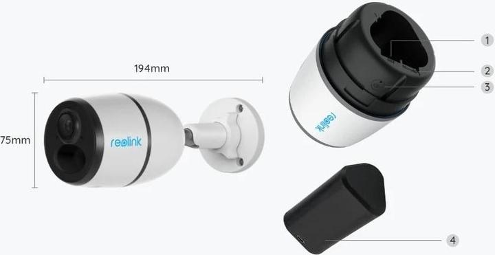 Produktbild Reolink Go Series G330-4MP (2560 x 1440 Pixels)