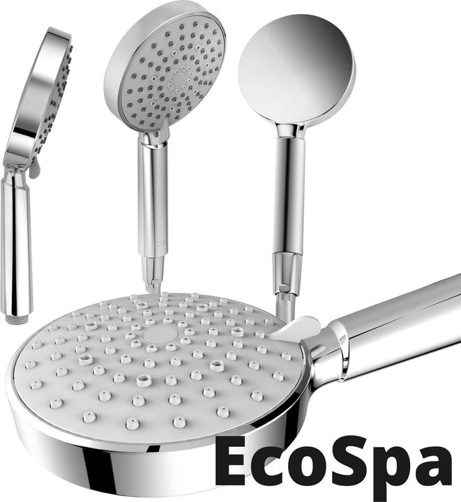 Image du produit aquaclic Pomme de douche EcoSpa à 4 jets (10 l/min)