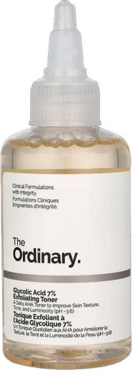 Actual product image The Ordinary Glycolic Acid 7% Toning Solution (Tonic water, 100 ml)