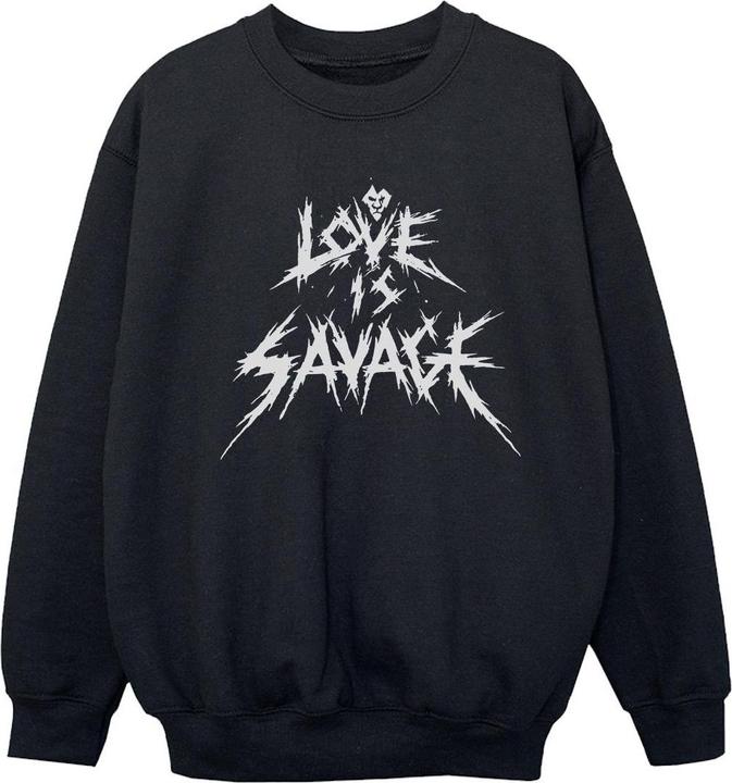 Disney Villains Love Is Savage Sweatshirt Mädchen