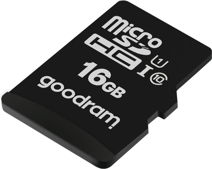 Produktbild Goodram M1A4-0160R12 memory card 16 GB MicroSDHC Class 10 UHS-I - High Capacity SD (Micr (16 GB, microSDHC, U1, UHS-I)