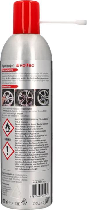 Produktbild Nigrin EvoTec Aerosol Felgenreiniger (500 ml)