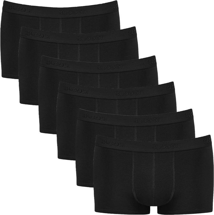 Produktbild Sloggi 6er Pack 24/7 Boxershorts - Hipster - Unterhose (M, 6er Pack)