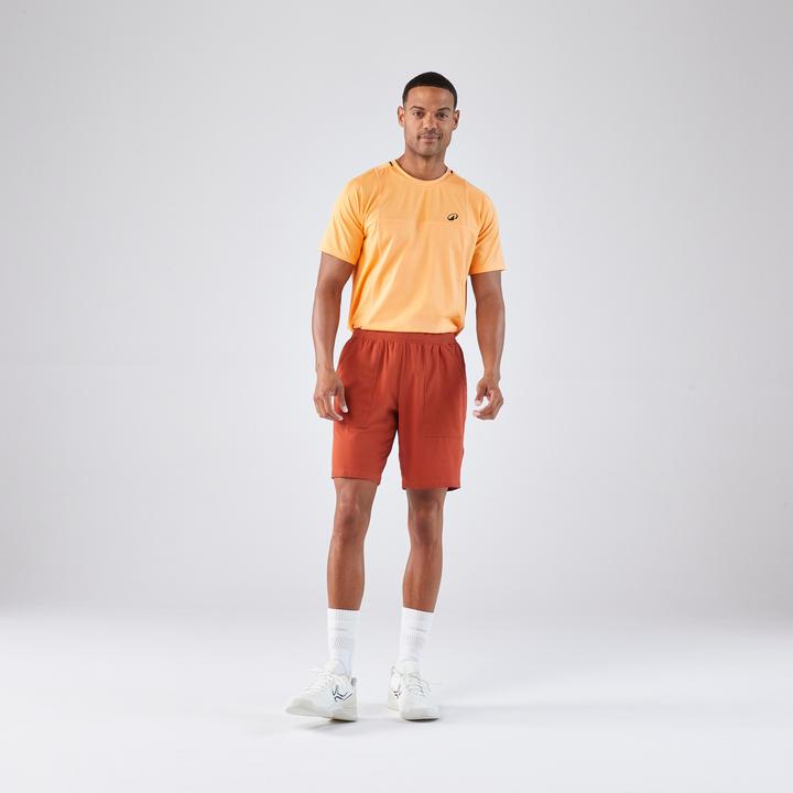 Immagine prodotto Kuikma Herren Tennisshorts atmungsaktiv - Dry braun (L)