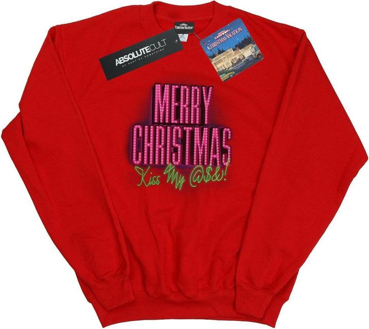 National Lampoon´s Vacation National Lampoon's Christmas Vacation Kiss My Ass Sweatshirt (3XL)