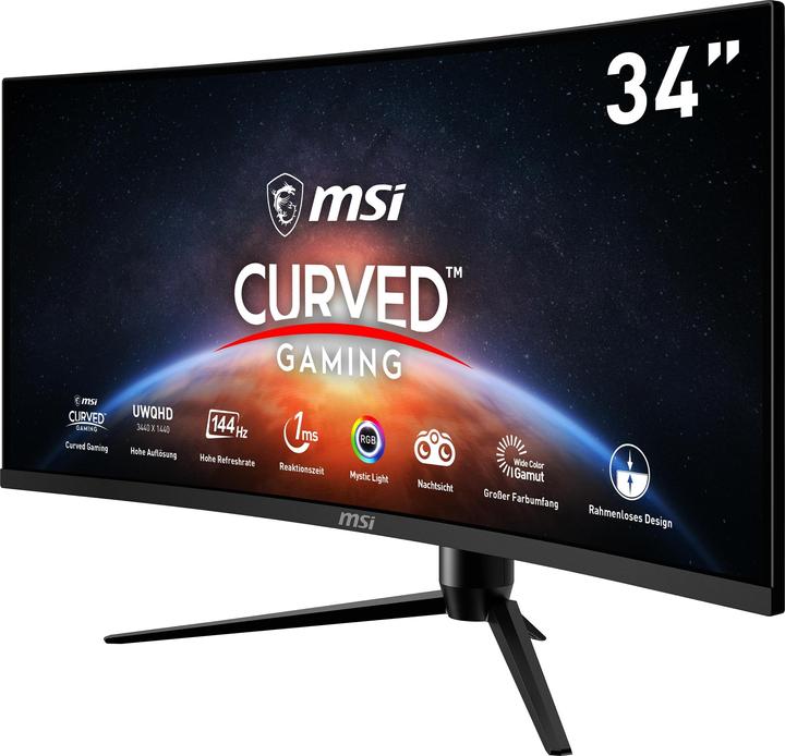 Produktbild MSI Optix MAG342CQRDE (3440 x 1440 Pixel, 34")