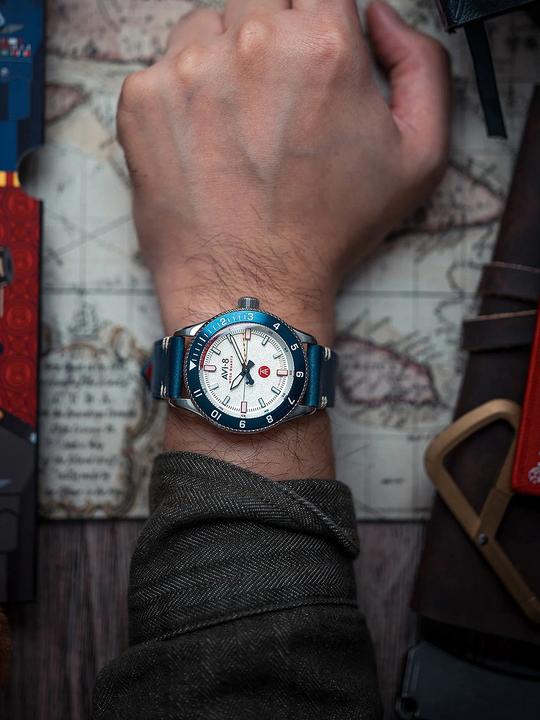Actual product image AVI-8 AV-4103-03 Tuskegee Airmen Limited Edition Men's Watch 40mm 5ATM (Pilot watch, 40 mm)