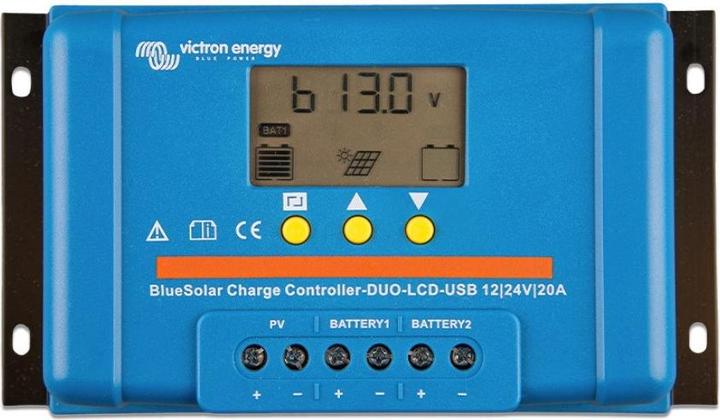 Actual product image Victron Energy BlueSolar PWM-Light 12V 24V 5A Solar Charge Controller