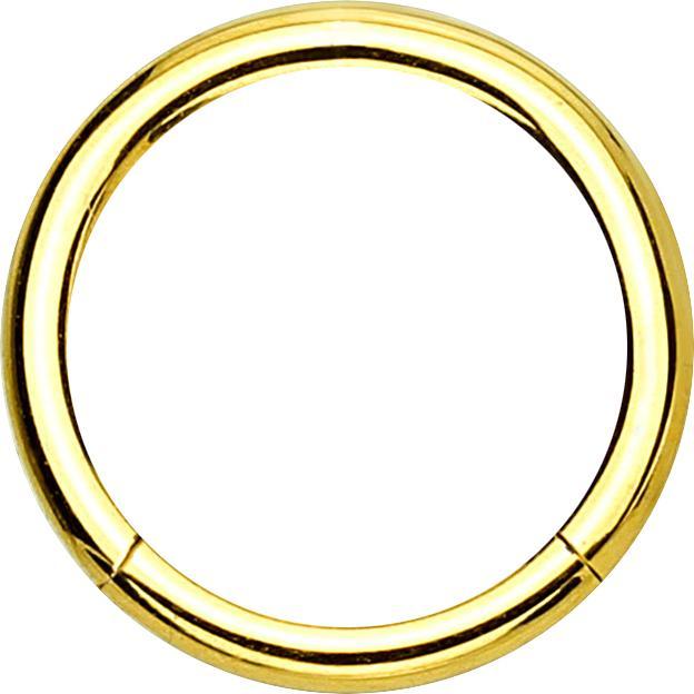 Produktbild Star Piercing Ring silber poliert und mittig gesprenkelt (Chirurgenstahl 316L)
