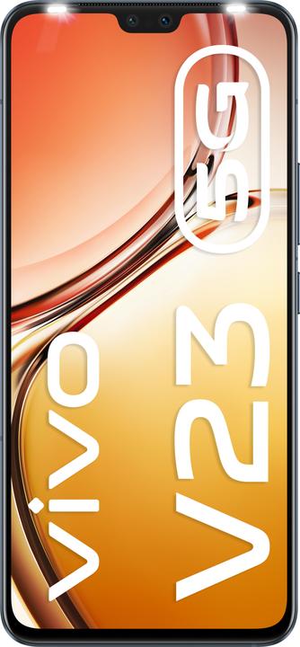 Actual product image Vivo V23 5G (256 GB, Stardust Black, 6.40", Dual SIM, 64 Mpx, 5G)