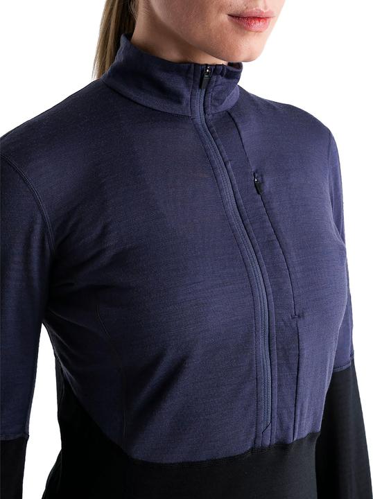 Image du produit Icebreaker Femmes Mérino 200 Realfleece Descender LS Half Zip (XS)