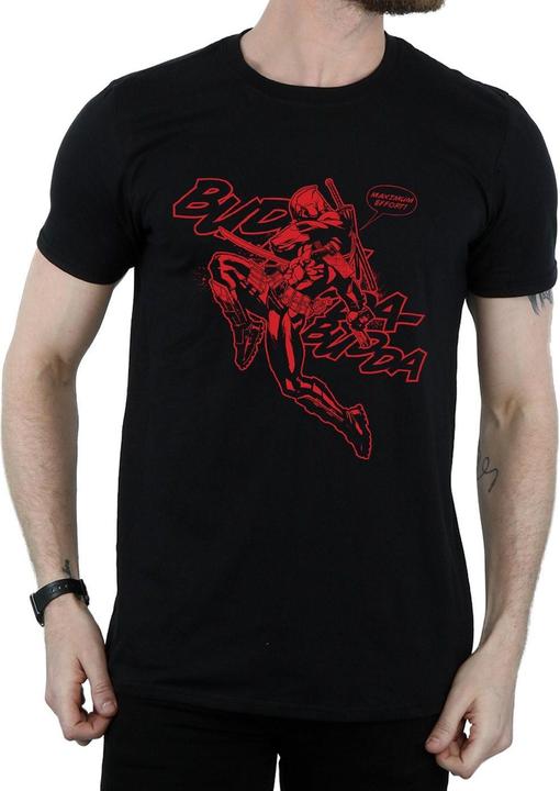 Actual product image Mens Deadpool Budda Budda T-Shirt (XL)